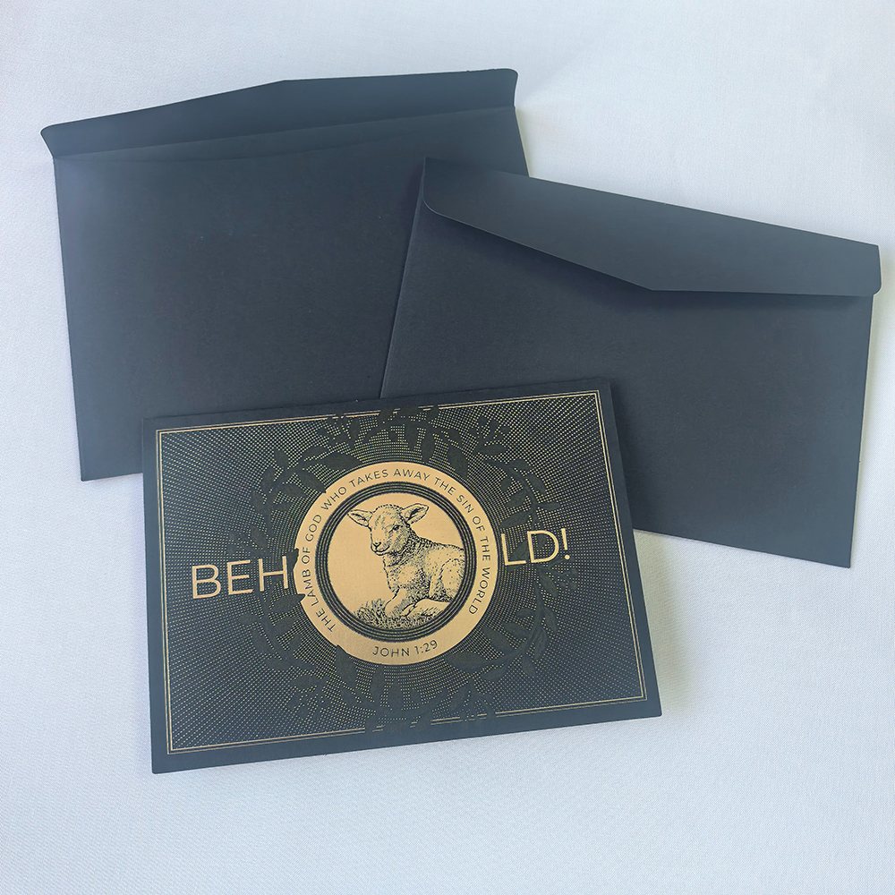 Рождественские открытки в папках с конвертом индивидуального дизайна