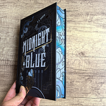 Limited Run Sprayed Edges Novel Book With Mail Box